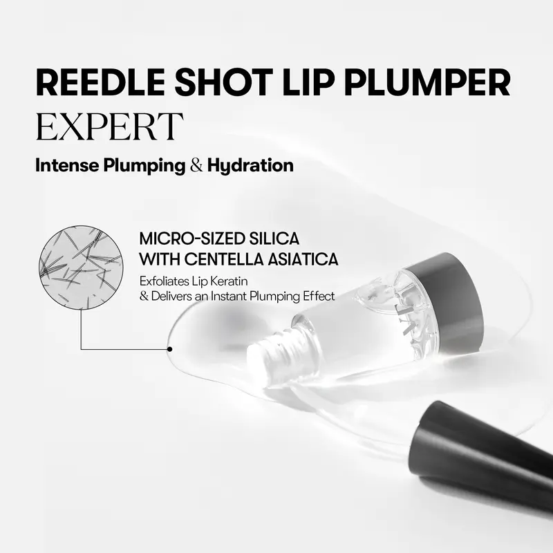 [Official VT Cosmetics] Reedleshot Lip Plumper gloss lips, Lip plump korean skincare products, kbeauty viral Comfort Glossy Lipgloss Makeup, Volufiline