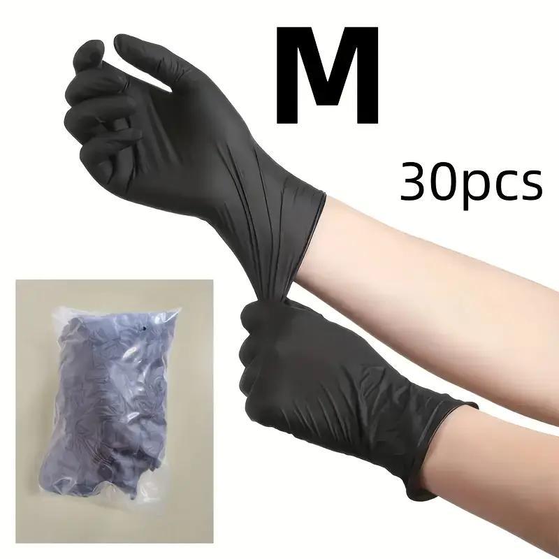 Deep Nitrile Disposable Gloves, Lightweight, Home Cleaning, Pet Care, Dyeing, Lead-Free Alcohol-Free, Multi-Functional Kitchen Gloves